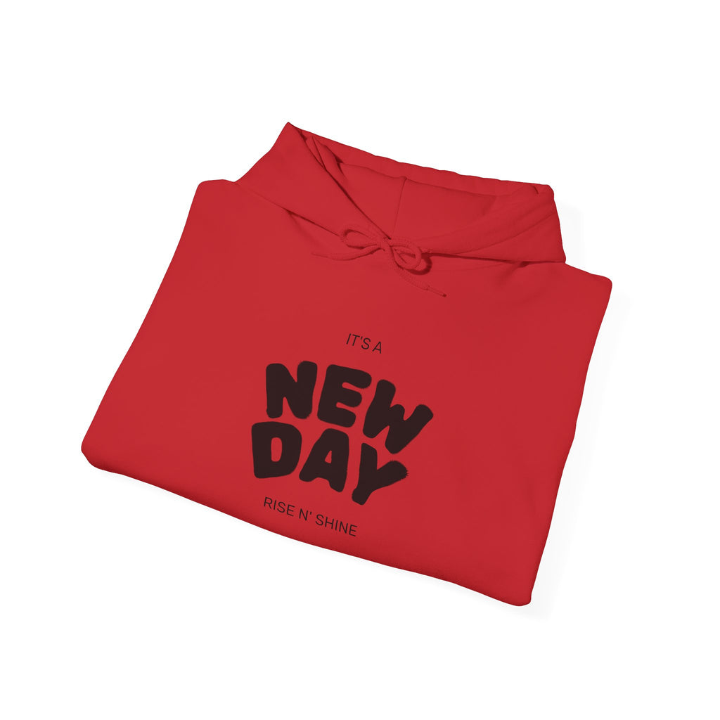 New Day Hoodie — Dove Pair Graphic Pullover