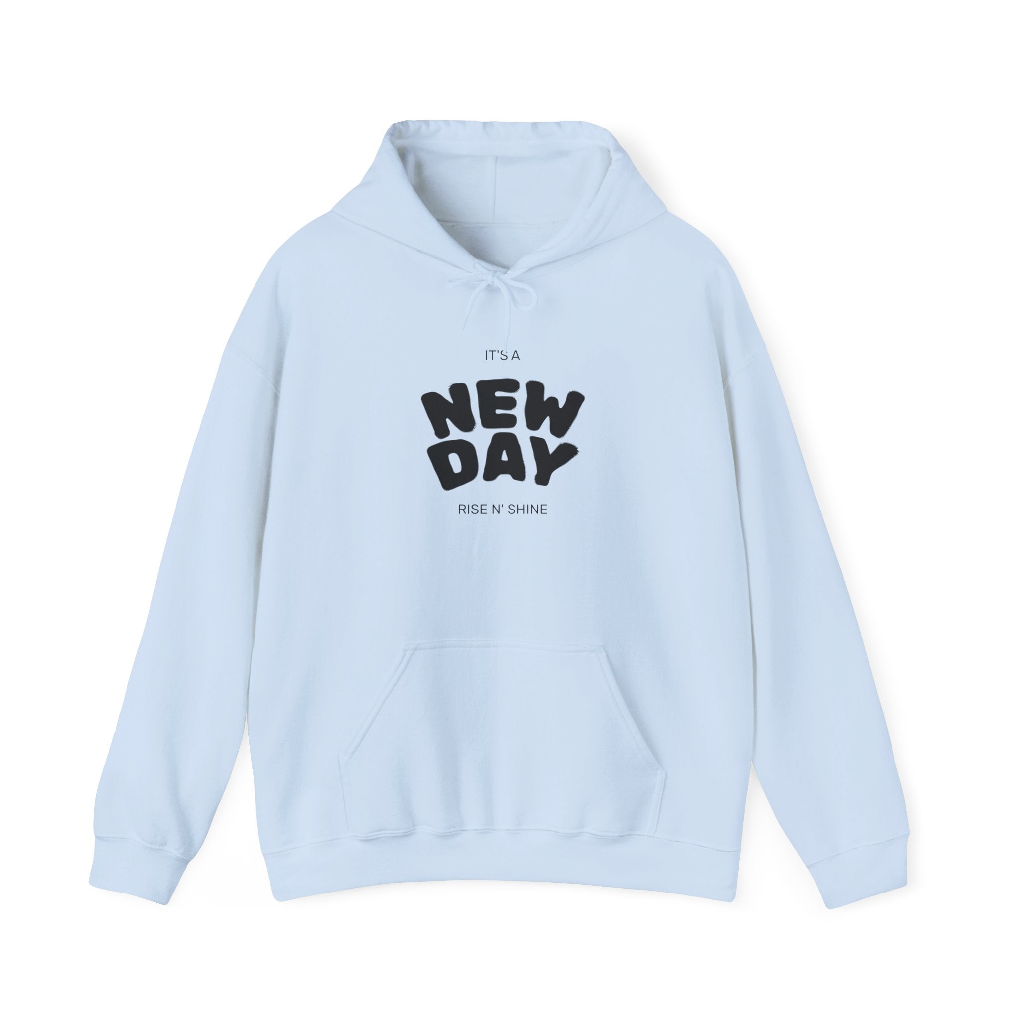 New Day Hoodie — Dove Pair Graphic Pullover