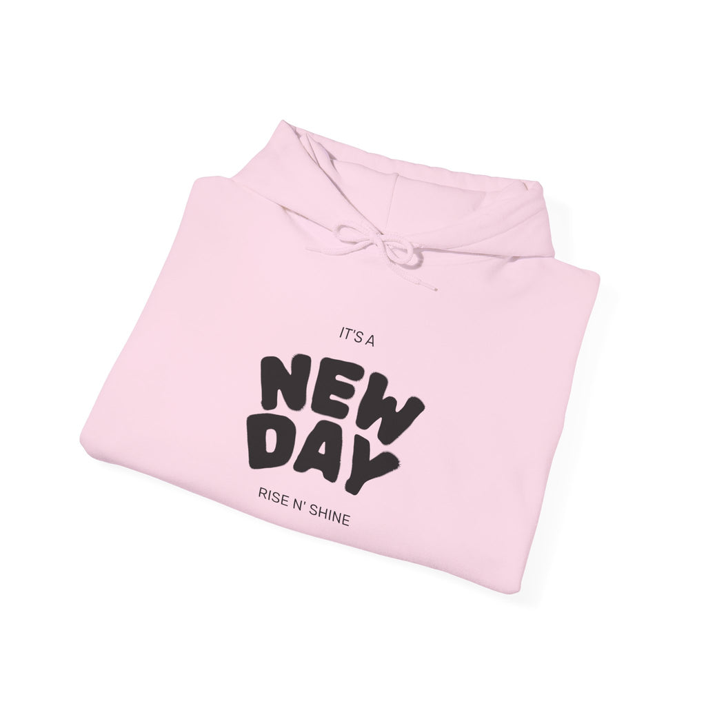 New Day Hoodie — Dove Pair Graphic Pullover